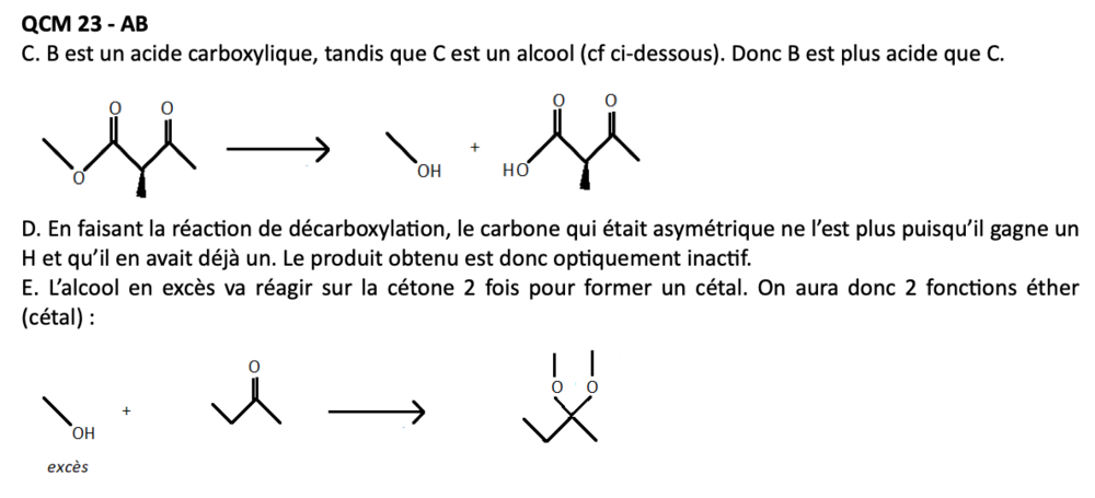 Annales 2021 2022 Session 2 UE11 Chimie Organique Tutorat