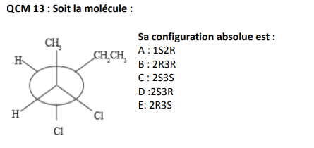 Configuration Absolue - UE1 - Chimie - Tutorat Associatif Toulousain